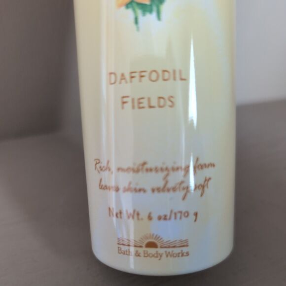 Bath & Body Works DAFFODIL FIELDS Foam Soft Body Mousse 6oz VERY RARE Retired - Picture 3 of 8